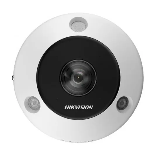 Hikvision - DS-2CD63C5G1-IVS - DeepinView - Fisheye - Objectif 1,29MM - 12MP - IP - Wit Hikvision - DS-2CD63C5G1-IVS - DeepinView - Fisheye - Objectif 1,29MM - 12MP - IP - Wit