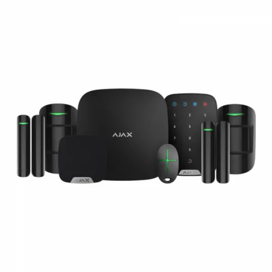 AJAX Wireless Alarm System Deluxe Set Black AJAX Wireless Alarm System Deluxe Set Black